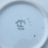 Fruit cut dish 33 cms, Badonviller 1950