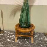 Rattan plant holder