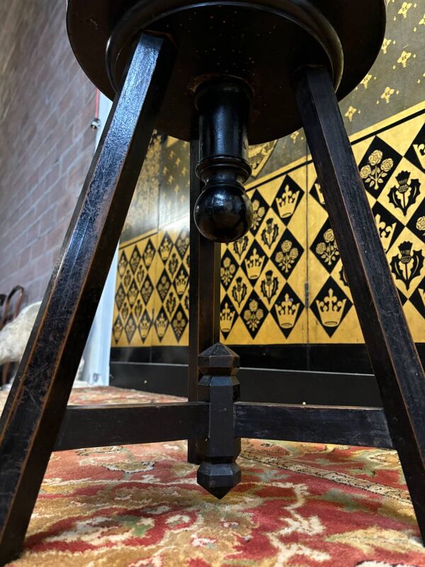 Tabouret de piano Napoléon III