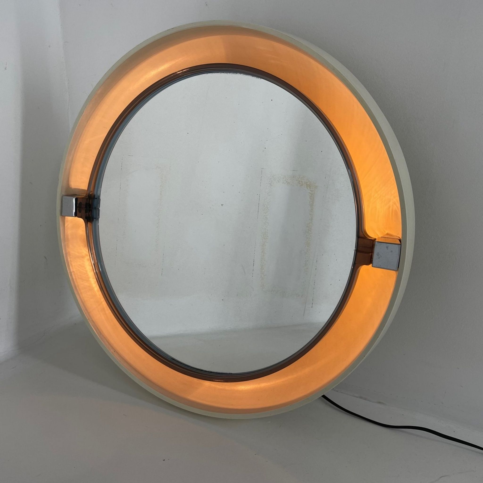 Mid-century Mirror by Allibert, 1970's 62cm