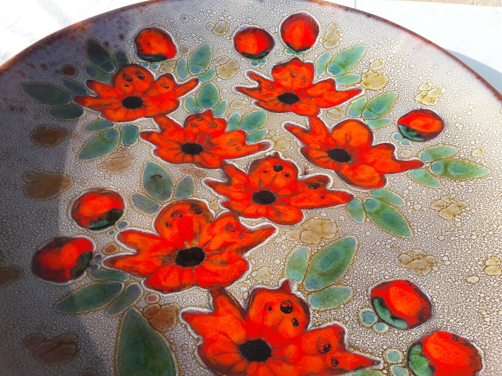 Large Vallauris dish