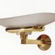 Jill Wall Light – Italian Design Arteluce 1980 – Brass & Opaline Glass