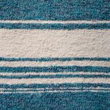 Handwoven recycled cotton rug - 40 x 60 cm