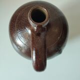 Glazed terracotta pitcher