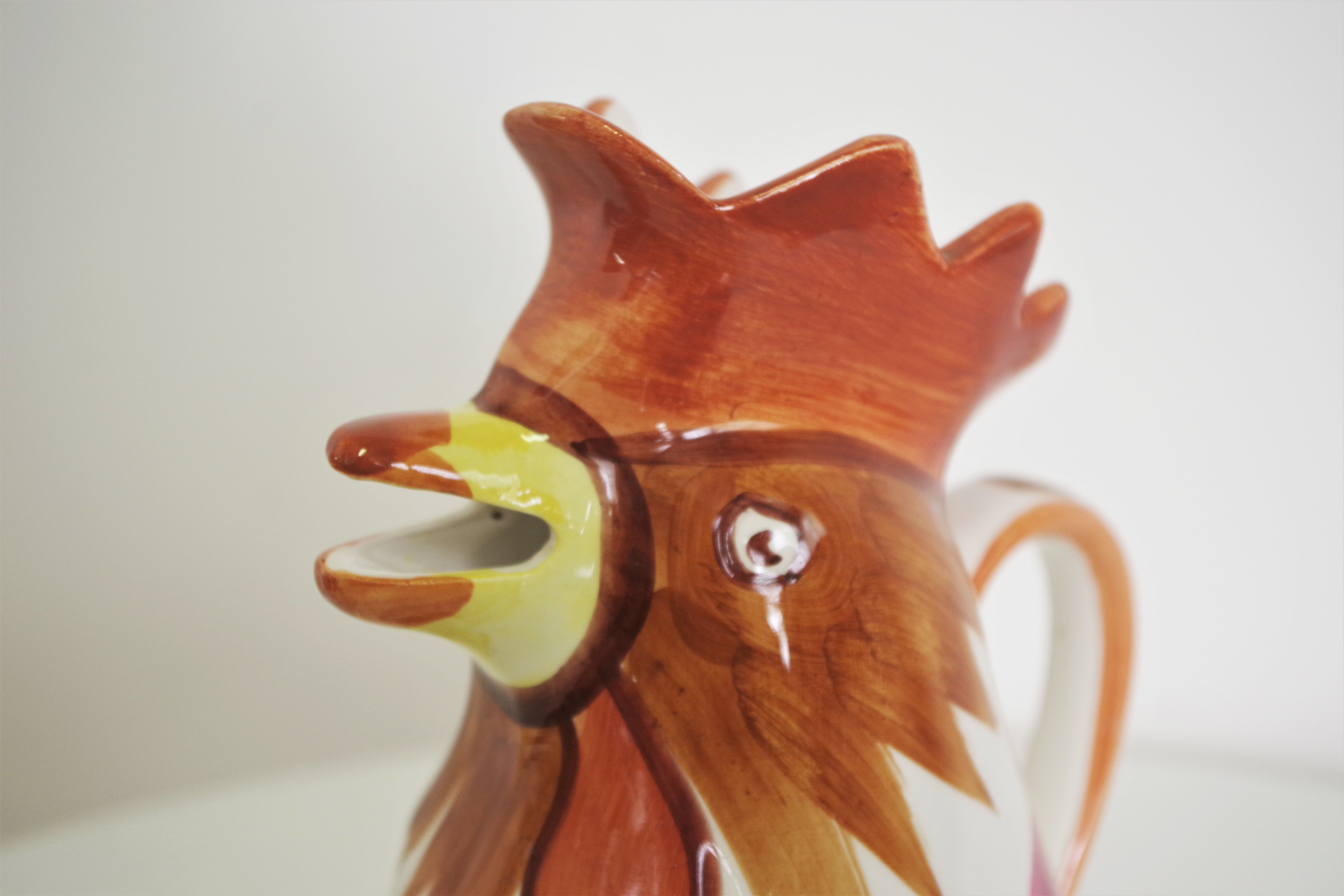 Pitcher in the shape of Bassano's rooster, 1970