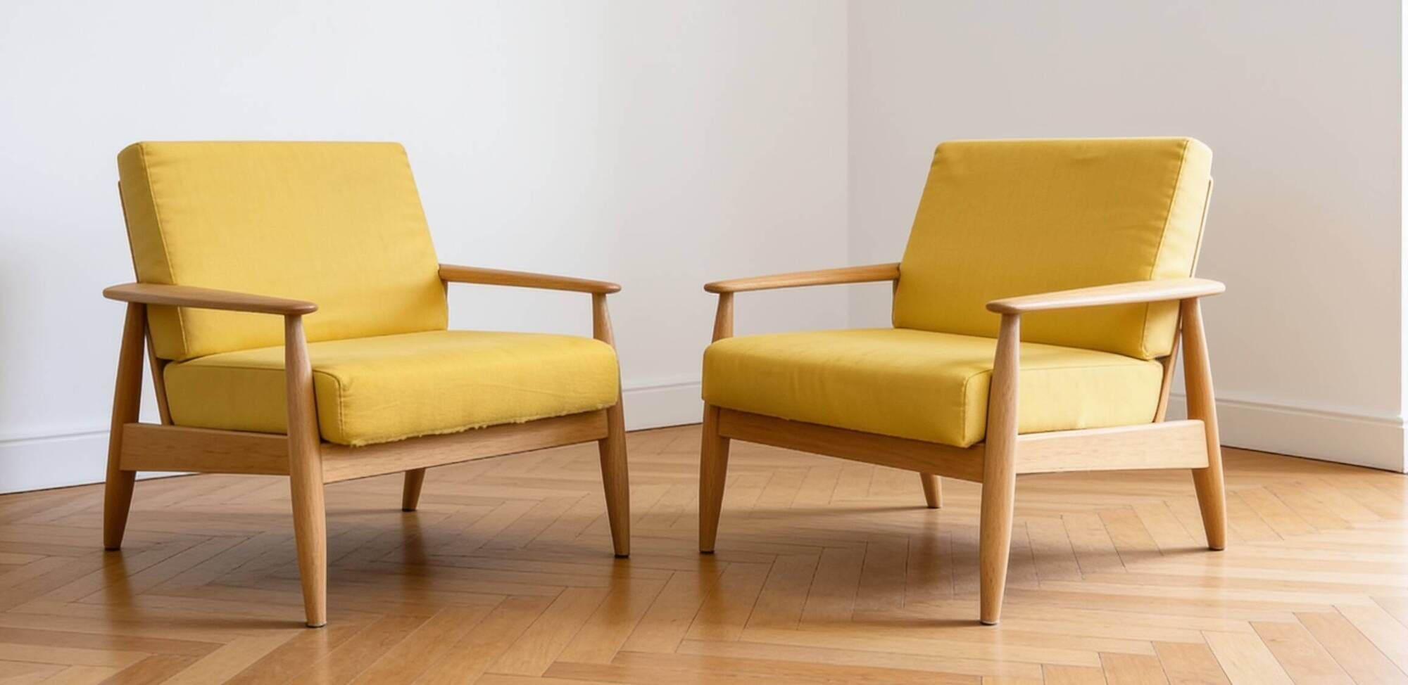 Paire de fauteuils scandinave Buzzy Space