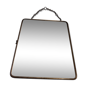 mirroir avec glace biseautée