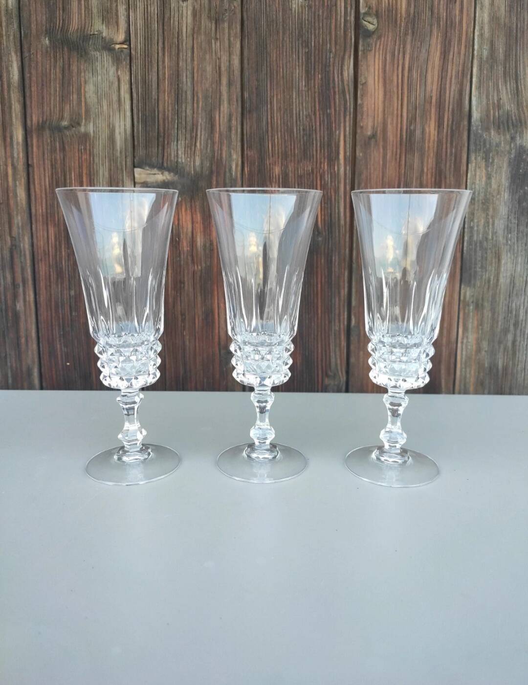 Crystal flutes
