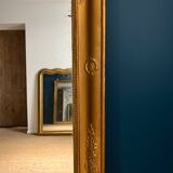 Old mirror 148.5cm/115.5cm mercury glass
