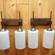 Pair of wall lamps Neuhaus Leuchten 2 burners 1960