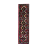Tapis géométrique oriental tissé à la main vintage persan runner tapis 78x278cm