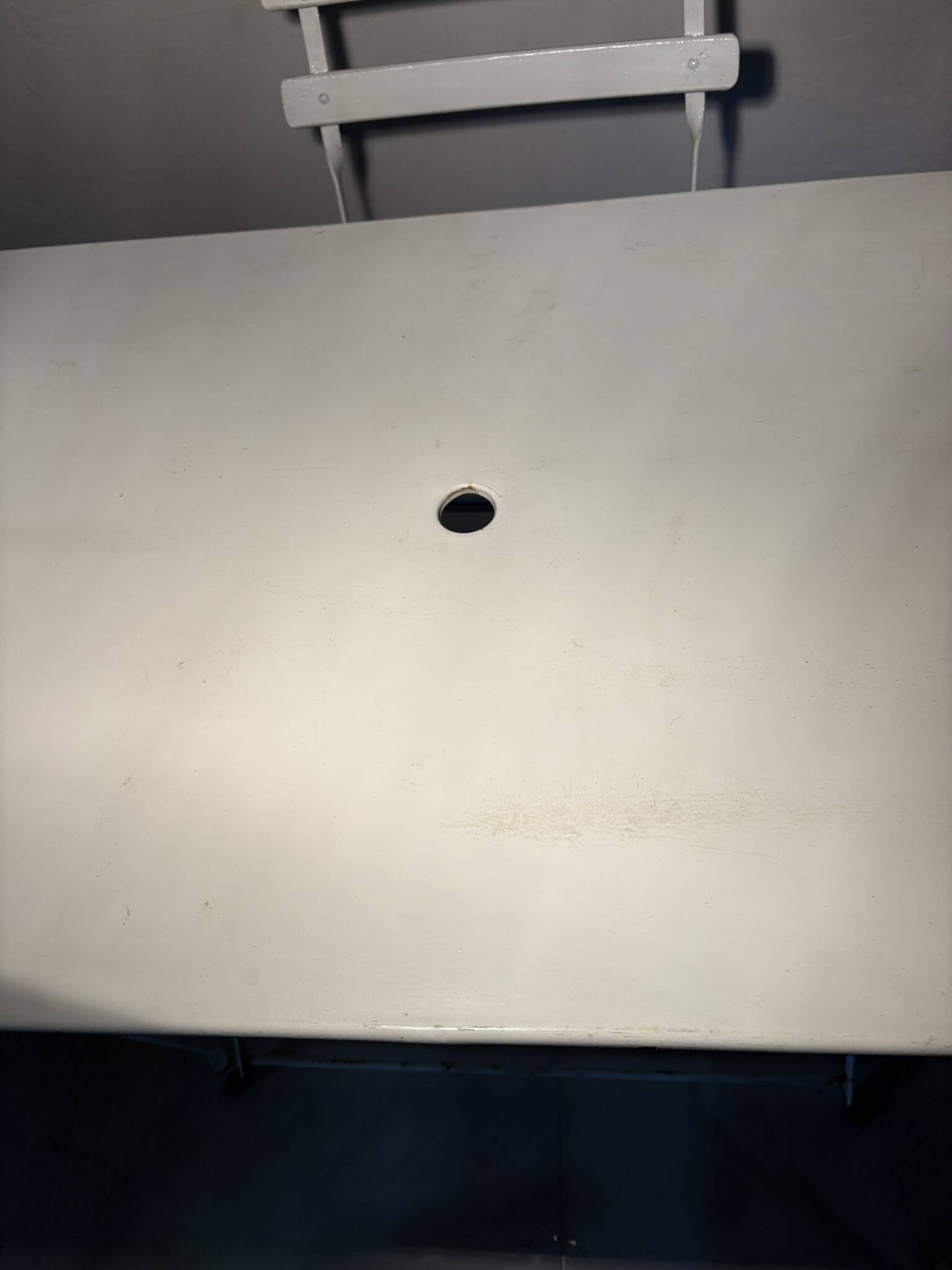 Bistro-style folding garden furniture set – table and 3 chairs