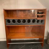 Scandinavian teak bar by Poul Heltborg Editor Heltborg Møbler 1960