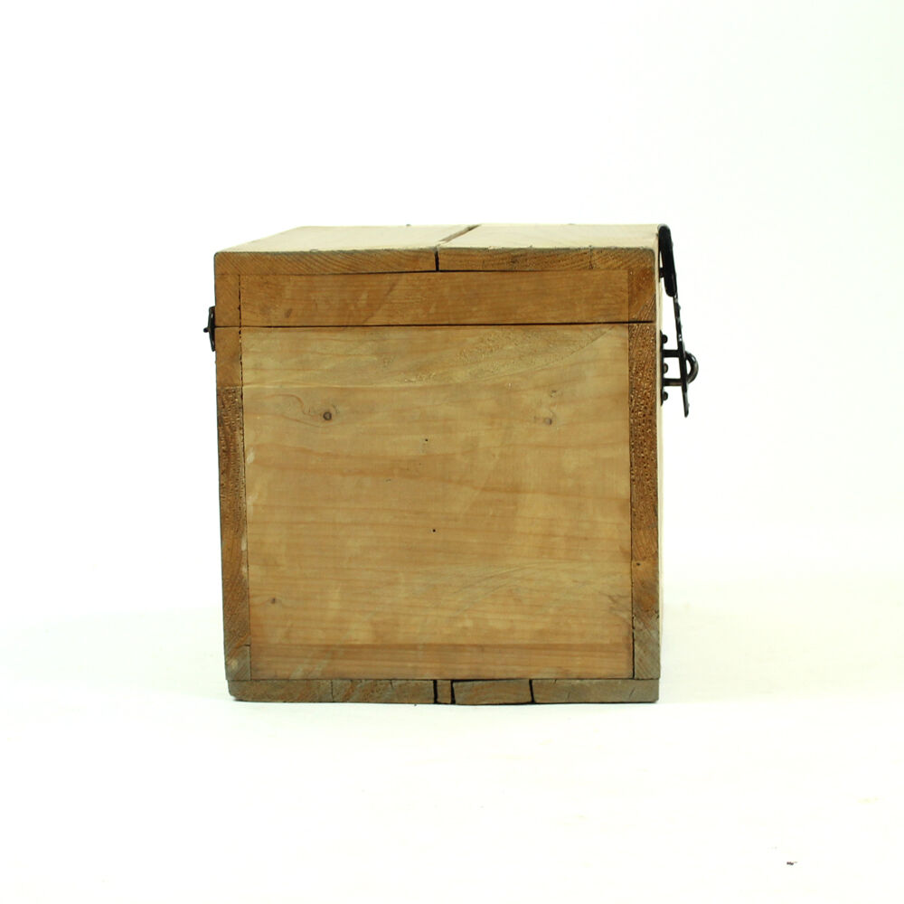 Vintage wooden post box, Czechoslovakia 1960