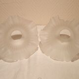 Lot 4 opaline tulip globes