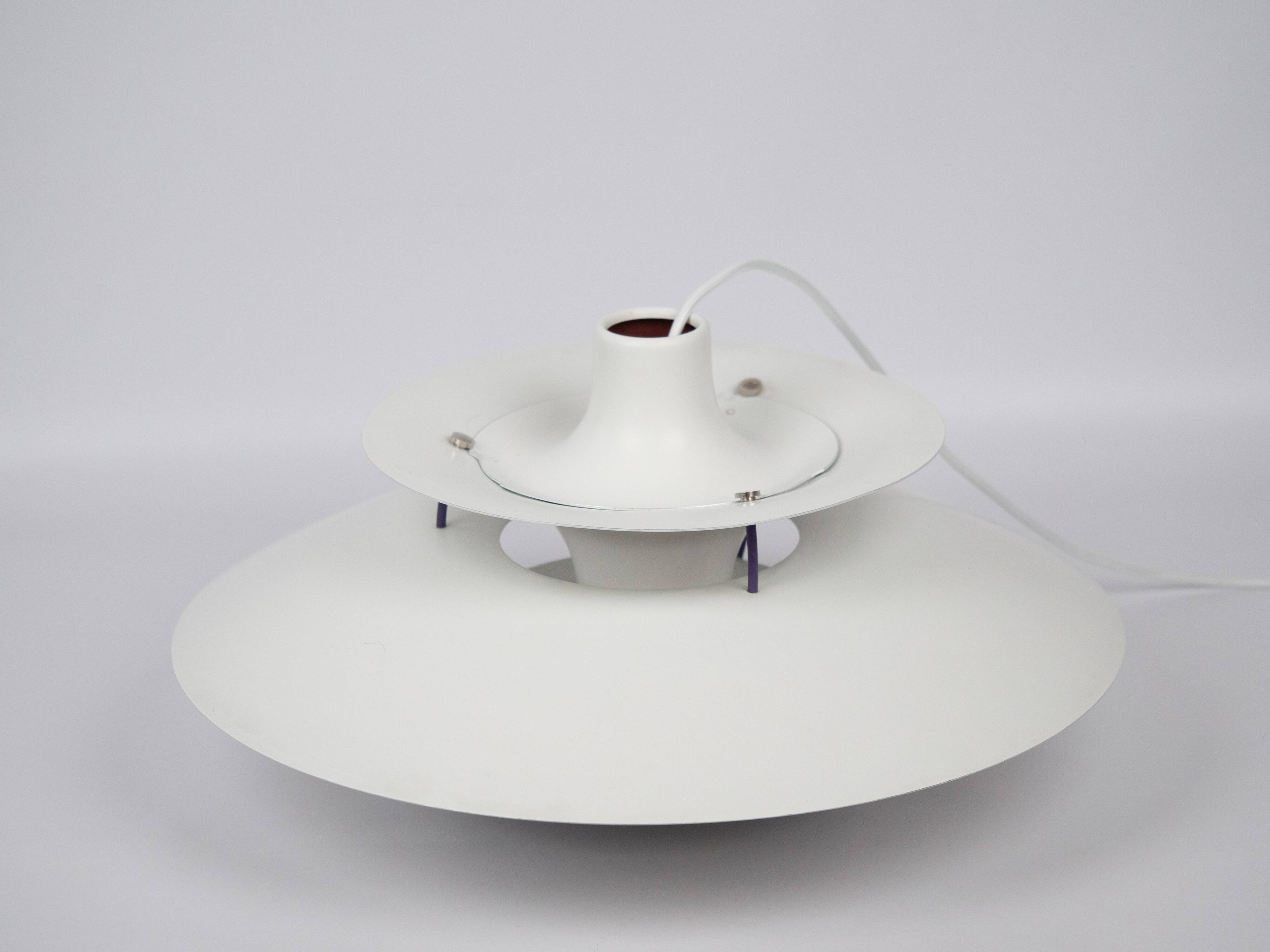 Lampe suspendue vintage danoise PH 5 par Poul Henningsen, Louis Poulsen, 1958