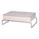 Bauhaus Stool or Coffee Table in Chromed Steel, Czechia, 1930s