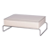 Bauhaus Stool or Coffee Table in Chromed Steel, Czechia, 1930s