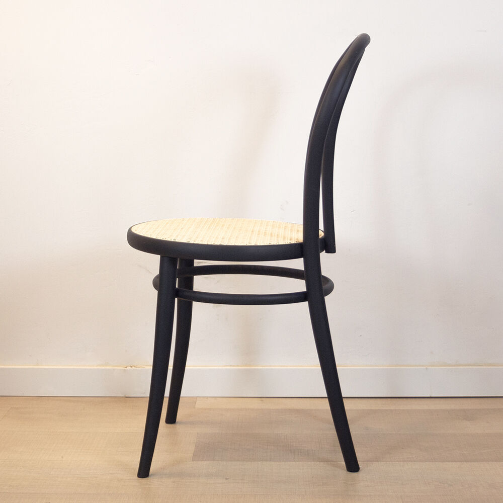 Black No.18 style chair, Czechoslovakia, 1960's