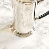 Former English silver metal coffee maker with uniplat decoration