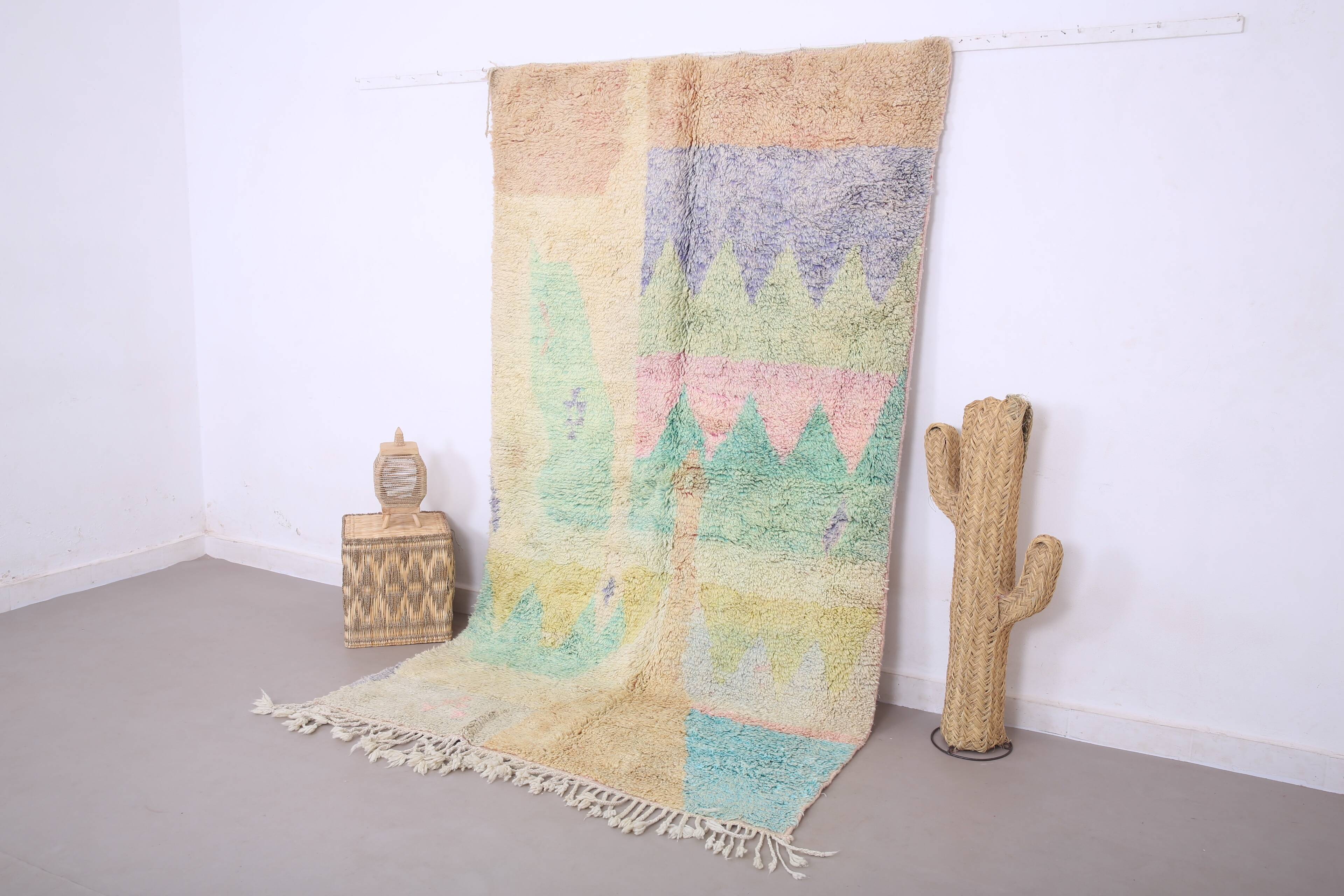 Vintage Boujaad Rug 157 x 270 - Vintage moroccan rug - Berber Wool Rug