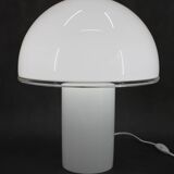 1990s Murano Mushroom Glass Table Lamp, Italy