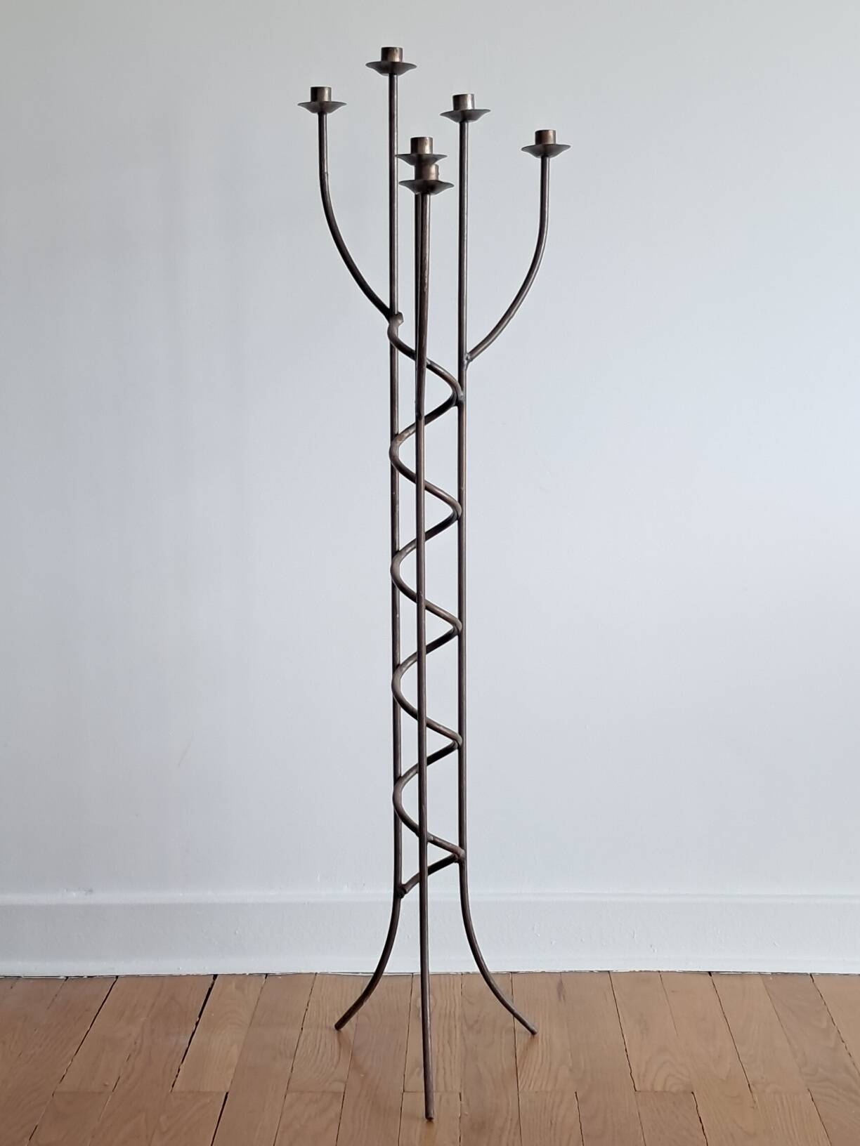 Grand Brutalist Candelabrum – Germany – 1970s