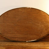 Art Nouveau beveled mirror