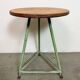 Green Industrial Workshop Stool, 1960s
