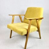 Vintage Yellow Easy Chair, 1970s