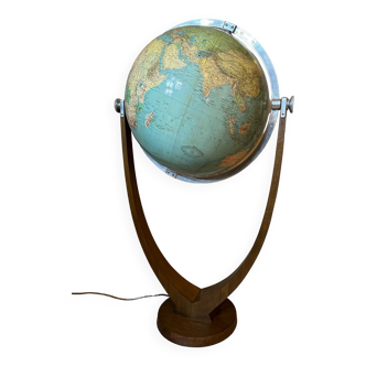 Globe terrestre Colombus 1950