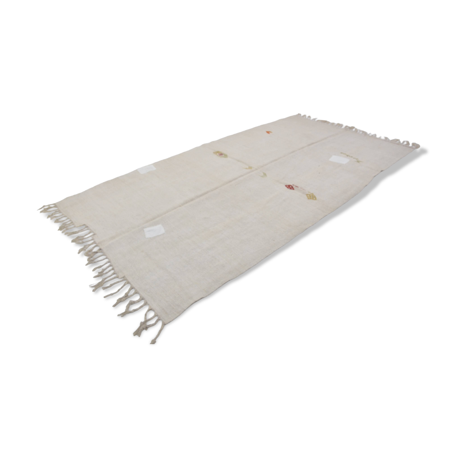 Vintage Oversized Hemp Oushak Rug, Reference 3671