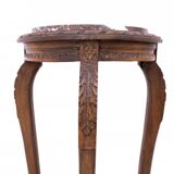 Table/flower stand with marble top, France, circa 1920.