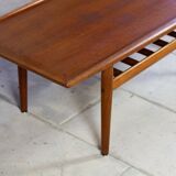 Scandinavian teak coffee table by Grete Jalk, 1960