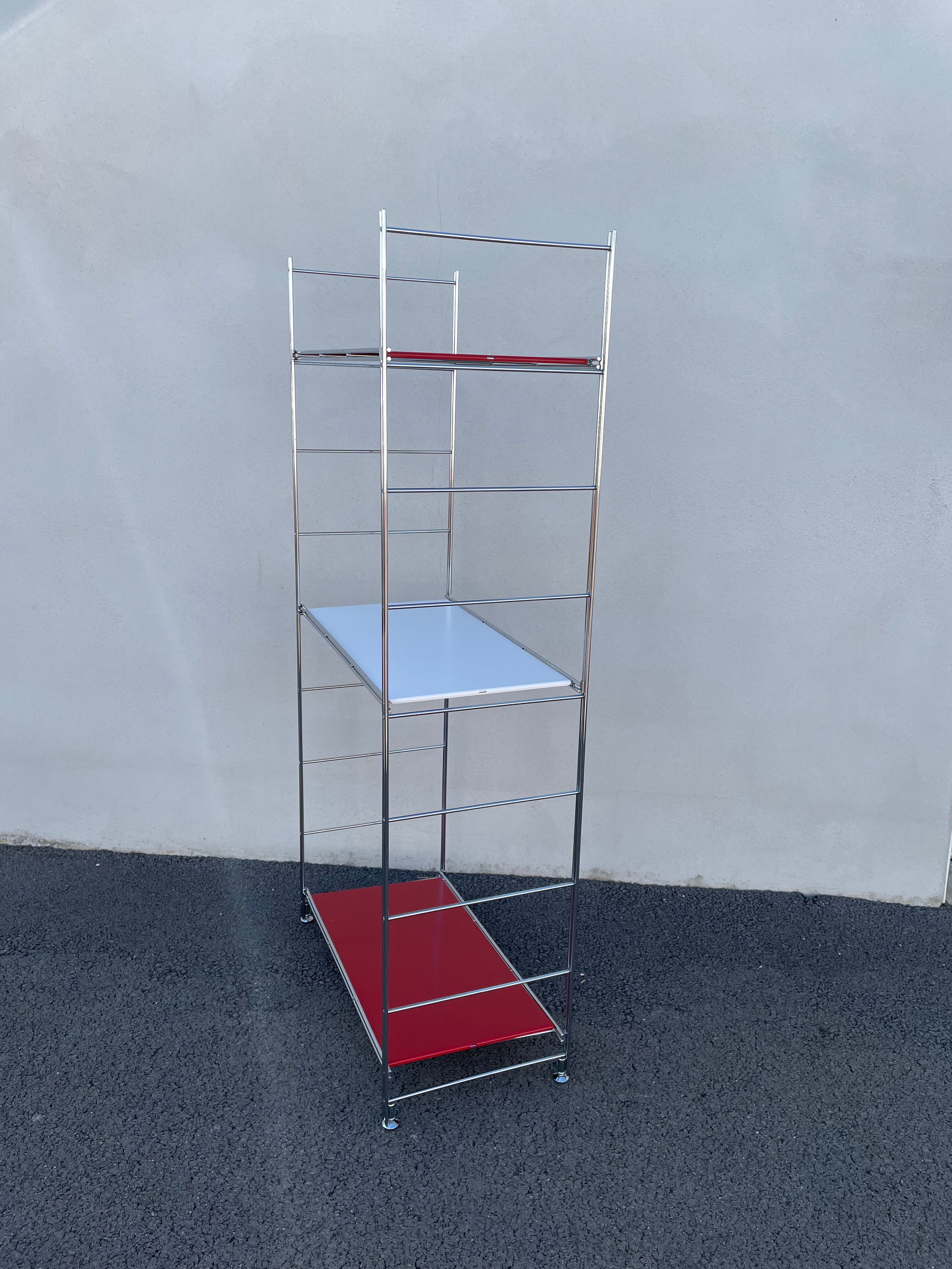Metal shelf