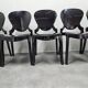 Set of Five design Chairs Queen, Pedrali, Claudio Dondoli and Marco Pocci, 2000s