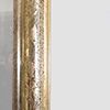 Decorative mirror in silver gilt of the 19th century 84x139cm