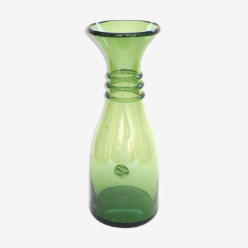 Old glass carafe