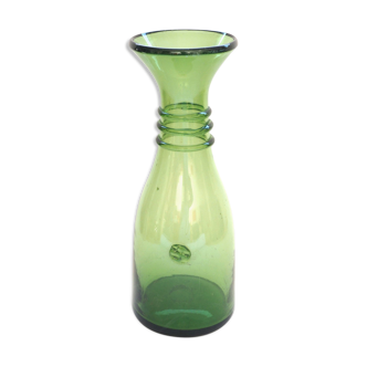 Old glass carafe