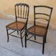 Napoleon III Chair in wood and cannage, twenties