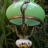 Porcelain and metal suspension