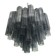 Grey “tronchi” murano glass chandelier d60