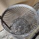 Basket of vintage miner room of the hanging shower