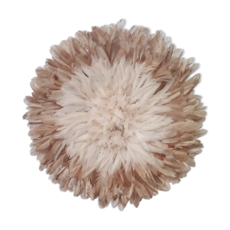 Juju hat white beige contour of 35 cm