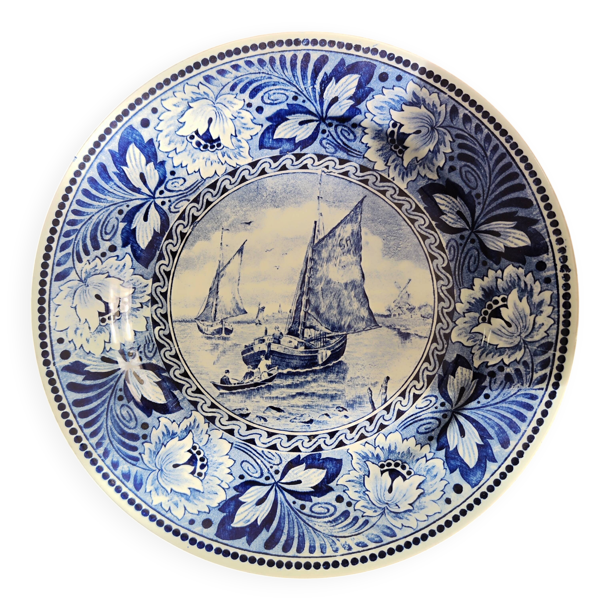 Decorative wall plate - Ceramic - Holland