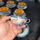 Service à café en porcelaine japonaise