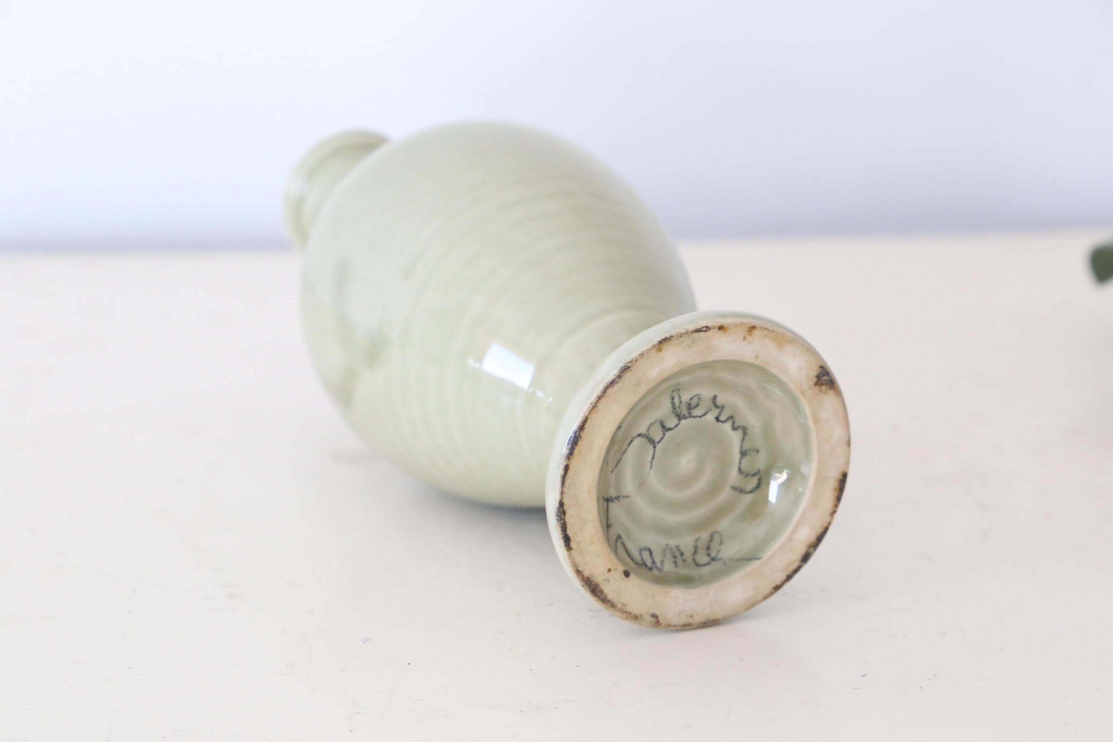 Selernes glazed ceramic soliflore / vase