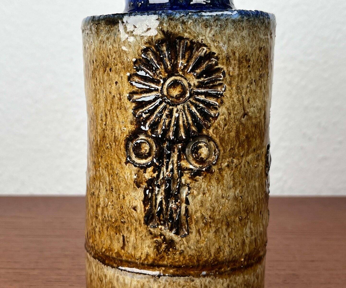 Mid-Century Modern Danish Studio Pottery Vase, 1960s