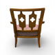 "José" armchair in solid oak by Guillerme & Chambron for Votre Ma