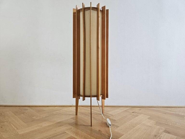Ib Fabiansen Midcentury Floor Lamp TEMA by Fog and Mørup, Denmark, 1960s